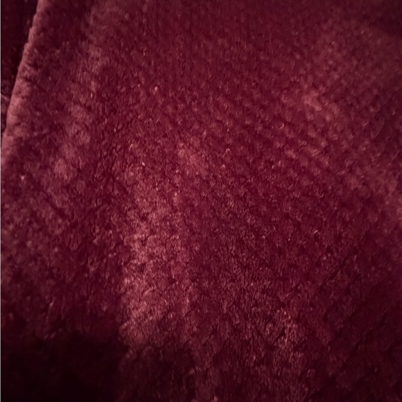Columbia Burgundy Fleece Pullover Small - Picture 4 of 5